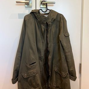 Green parka